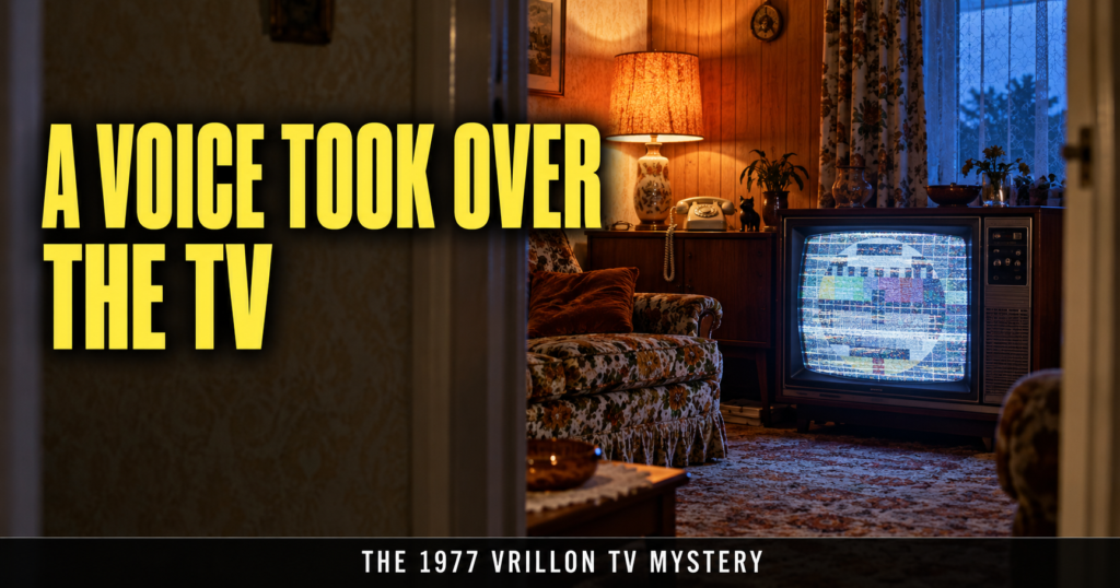 Was the Vrillon Broadcast Real? The 1977 TV Mystery
