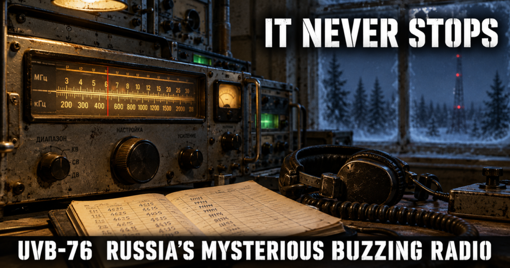 Why Does UVB-76 Keep Buzzing? The Russian Radio Mystery
