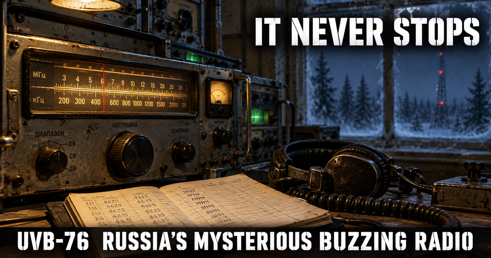 Why Does UVB-76 Keep Buzzing? The Russian Radio Mystery