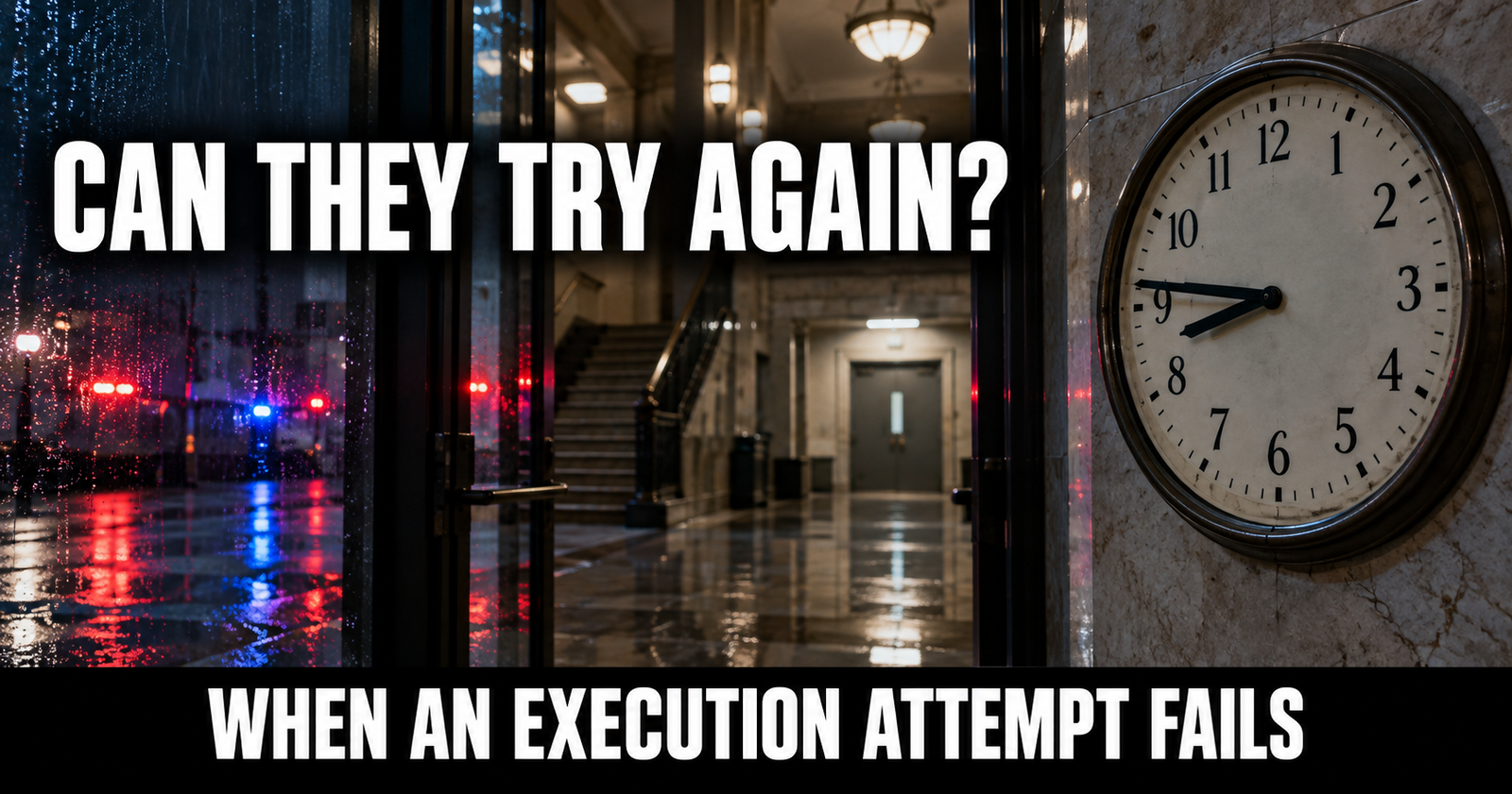 What Happens If Someone Survives an Execution Attempt?