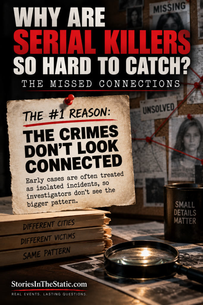Why Are Serial Killers So Hard to Catch? The Missed Connections